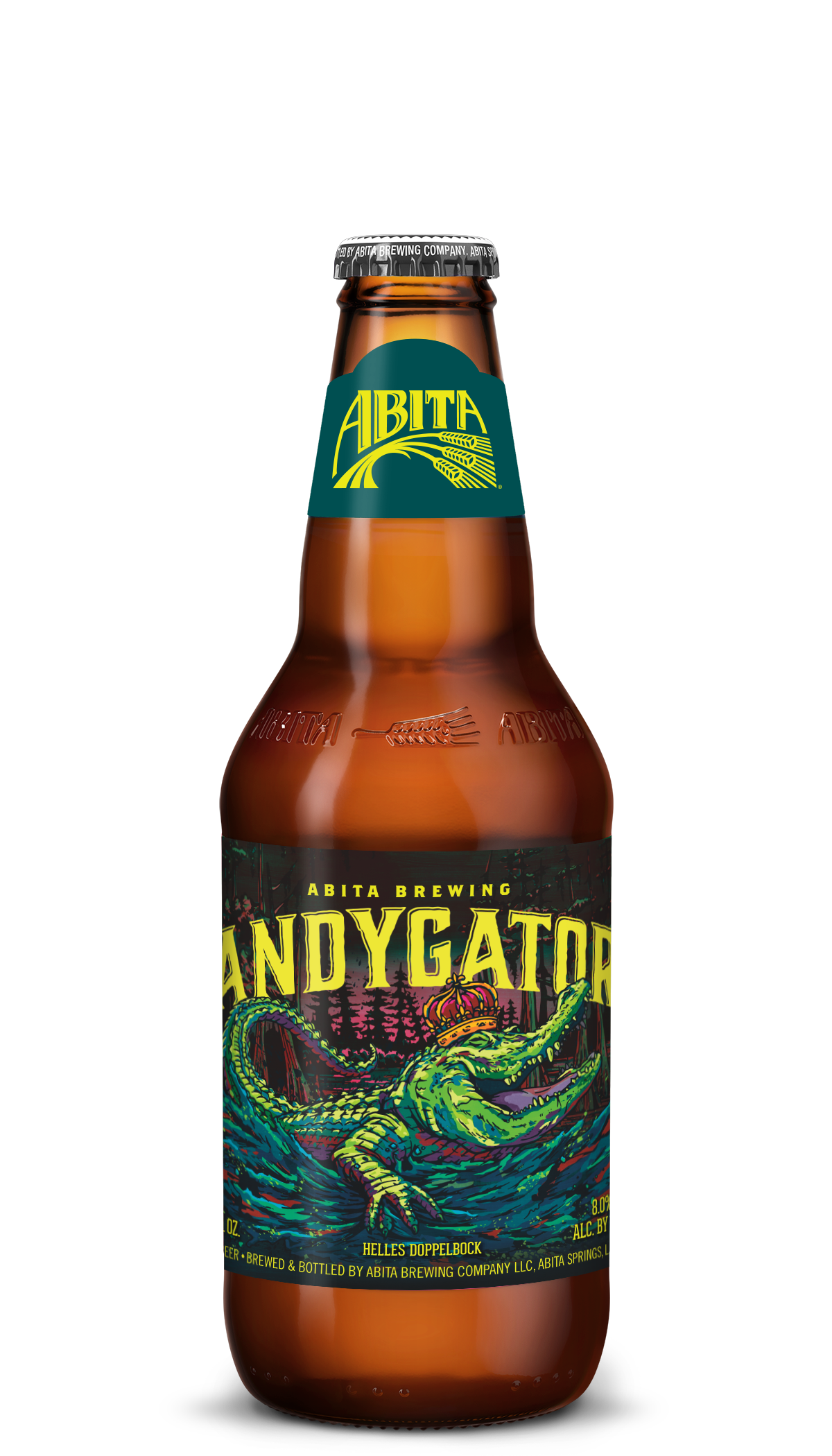 Andygator beer Bottle