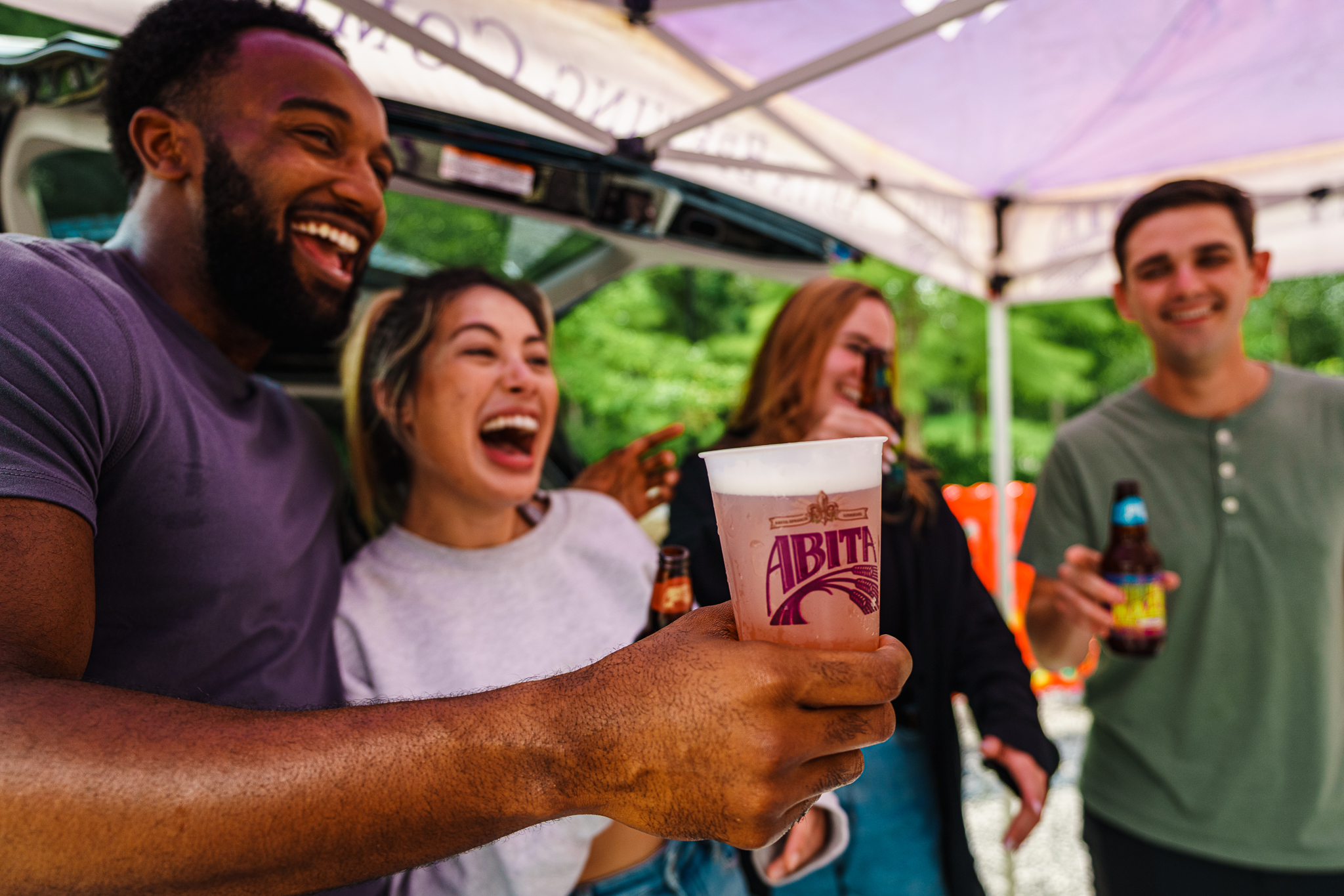 tailgating with abita beer