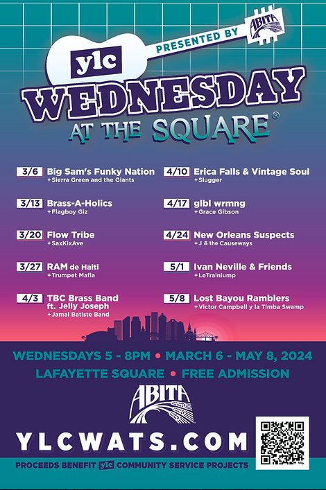 wednesday at the square music lineup clip