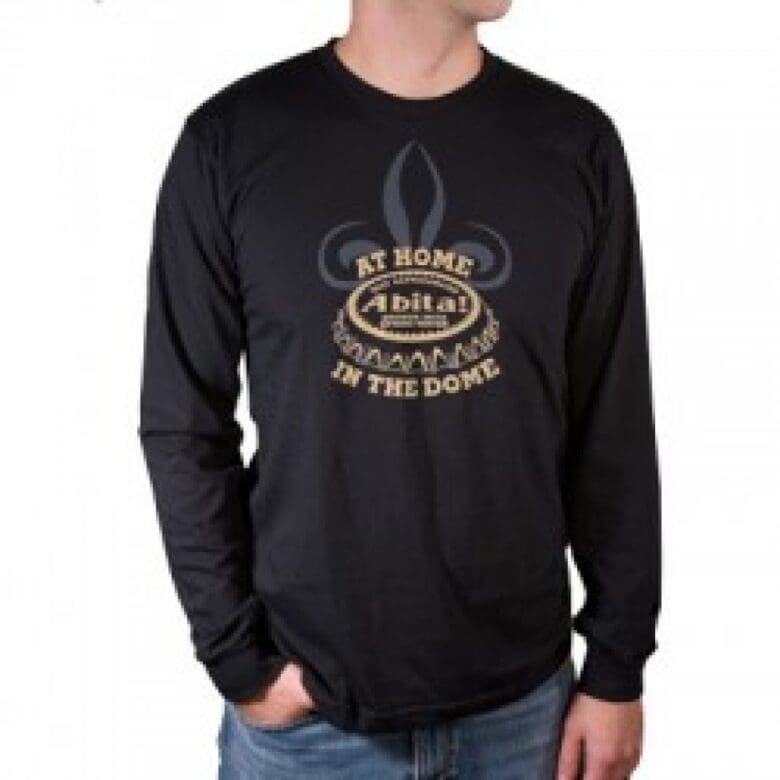 At home in the dome long sleeve shirt front