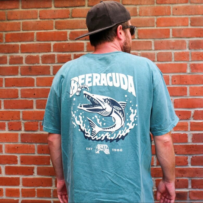 Beeracuda Tee Back Facing