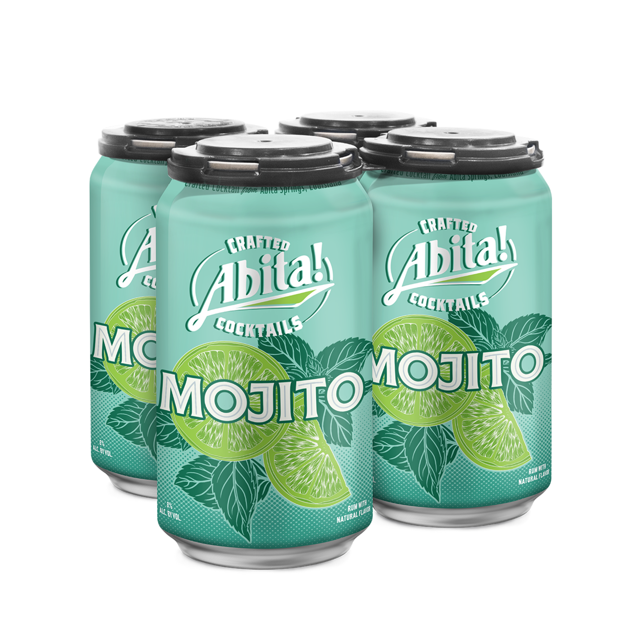 4 pack of Abita Crafted Cocktails, Mojito