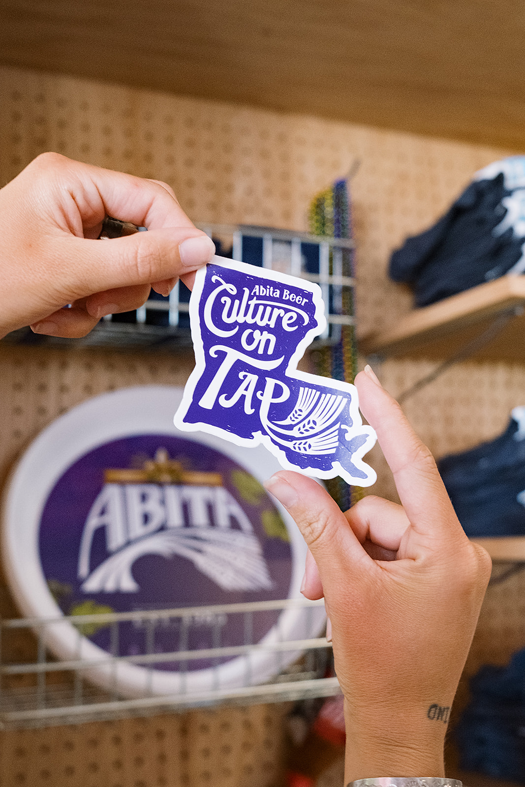 Flag Beer Tap Decal