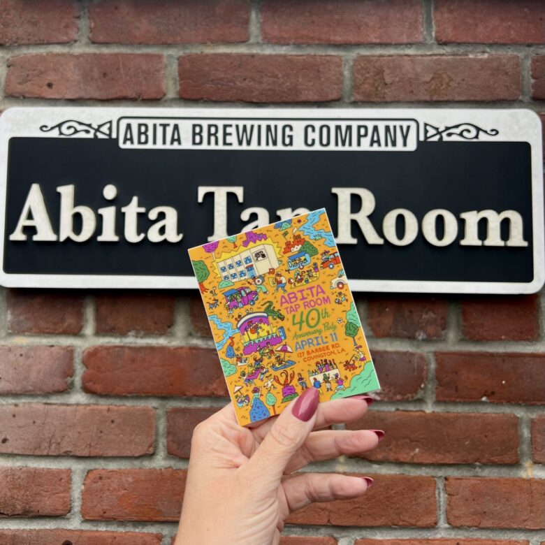 Abita Covington 40th Sticker