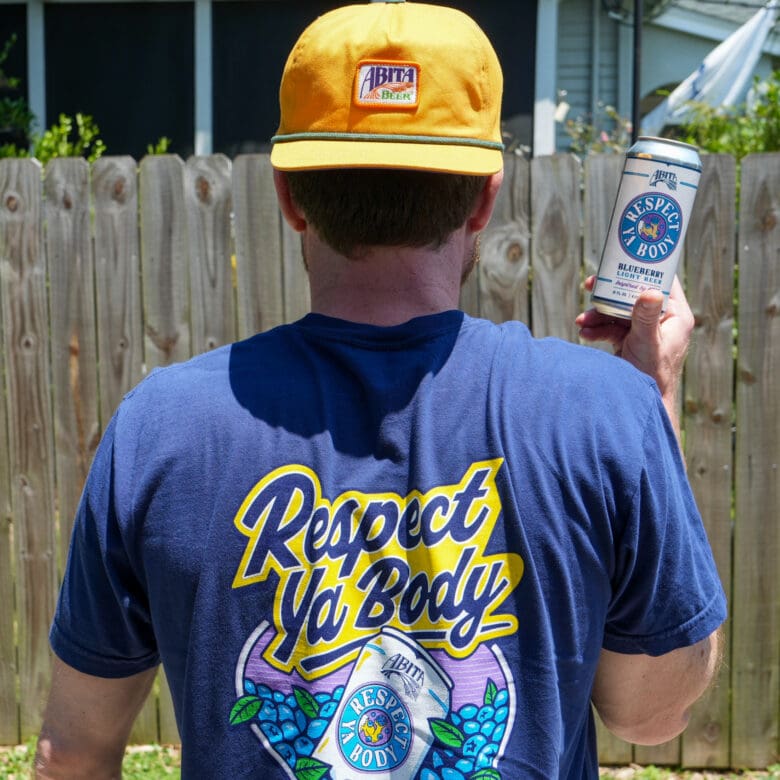 Respect Ya Body x Abita Navy Tee