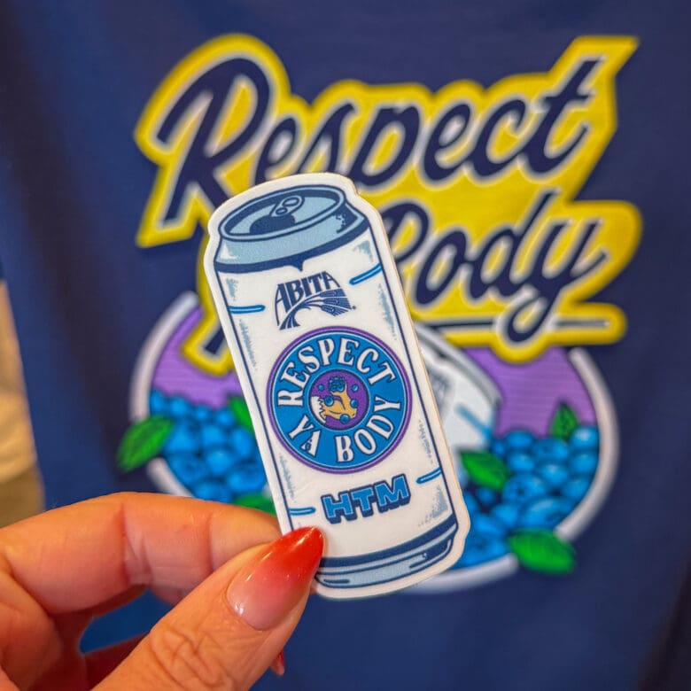 Respect Ya Body Sticker