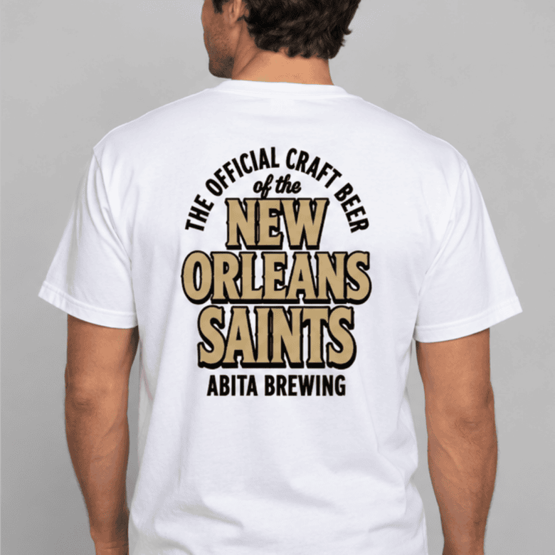 Official Craft Beer of the New Orleans Saints Tee